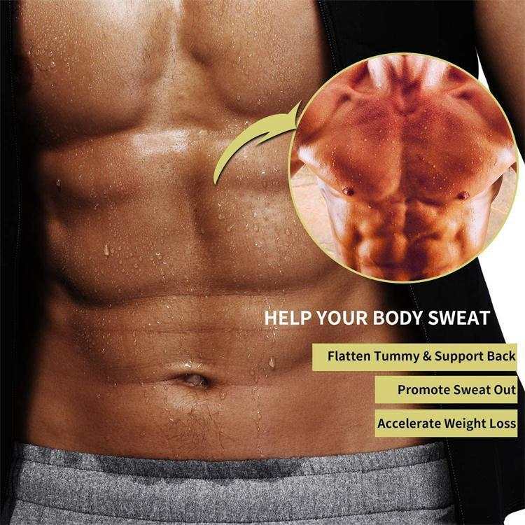 Men Shapewear Sauna Waist Trainer