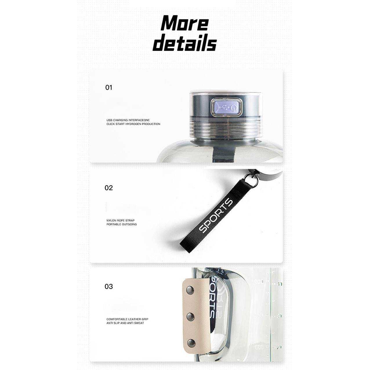 Rich Hydrogen Water Bottle
