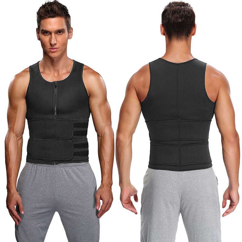 Men Shapewear Sauna Waist Trainer