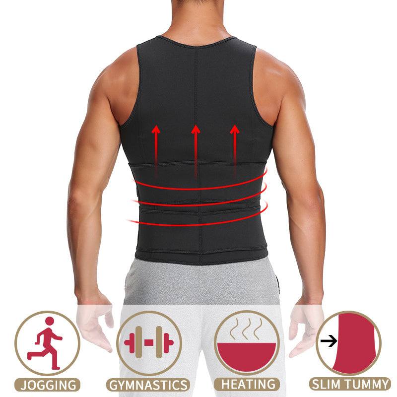 Men Shapewear Sauna Waist Trainer