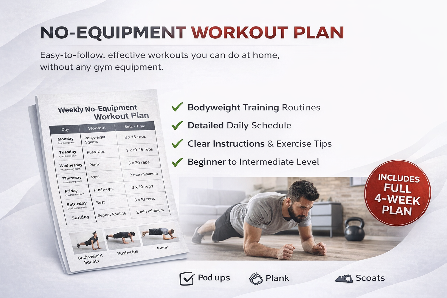 Roblessed Power Guide workout plan