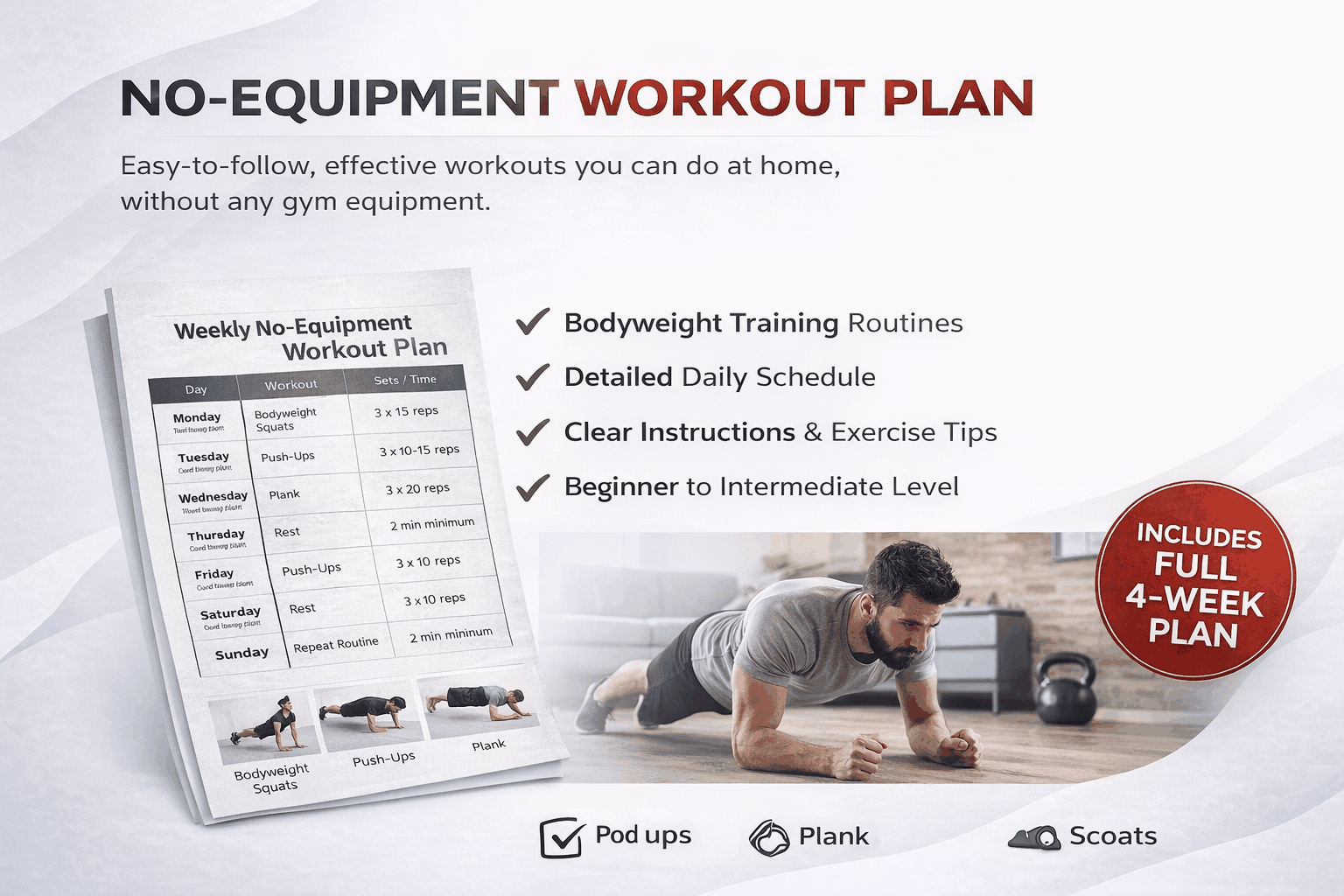 Roblessed Power Guide workout plan