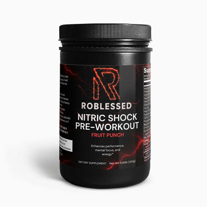 Nitric Shock Pre-Workout Powder (Fruit Punch)