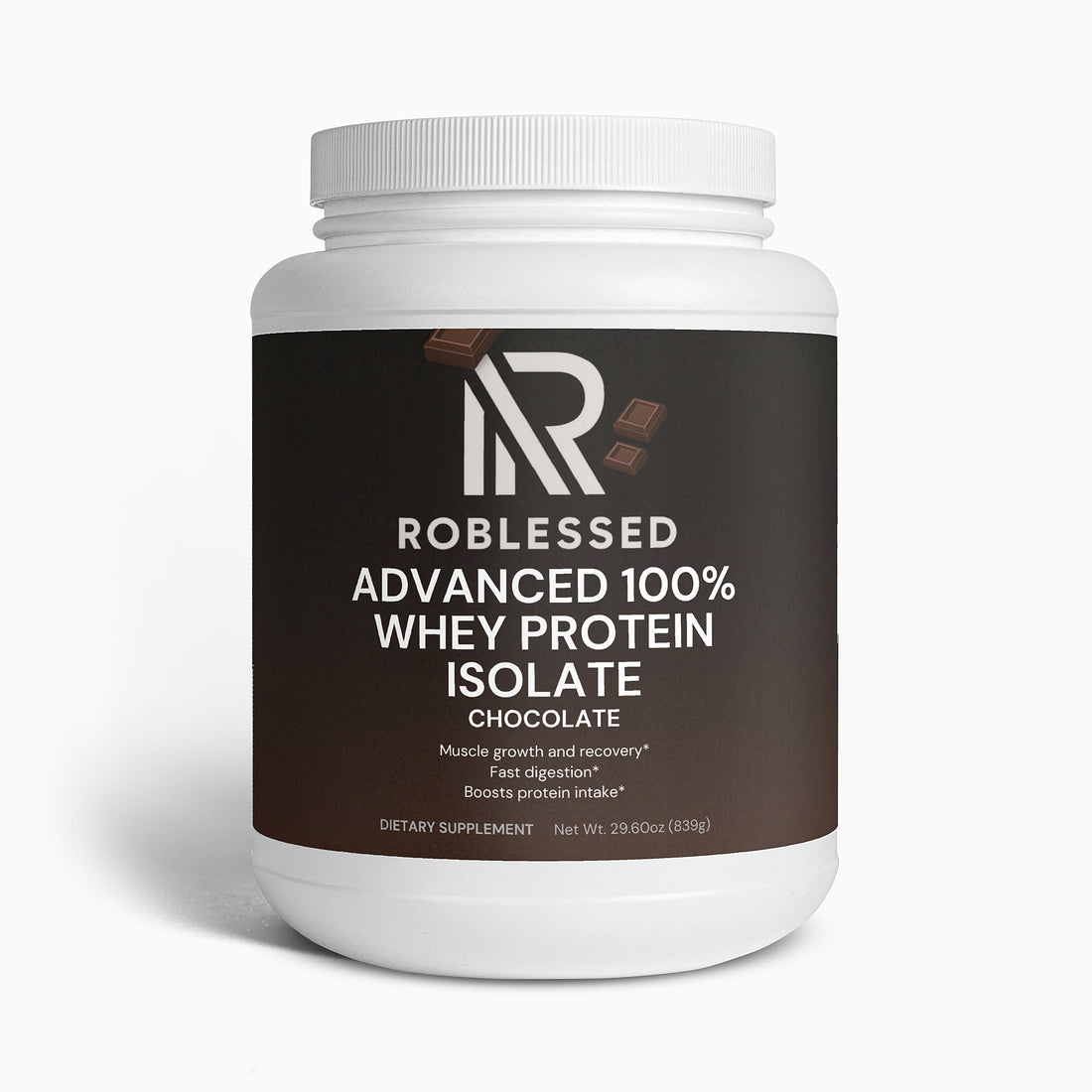 Advanced 100% Whey High-Quality Protein Isolate (Chocolate)