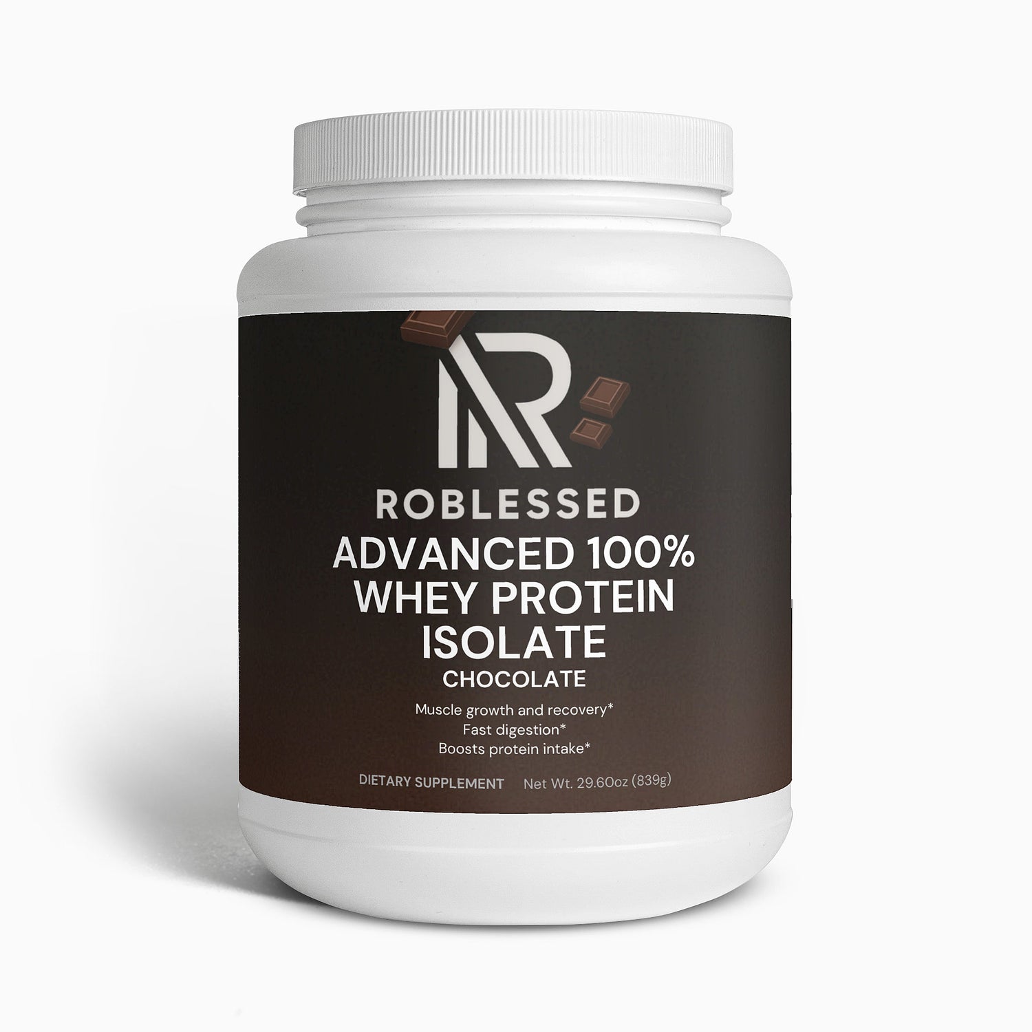 Advanced 100% Whey High-Quality Protein Isolate (Chocolate)