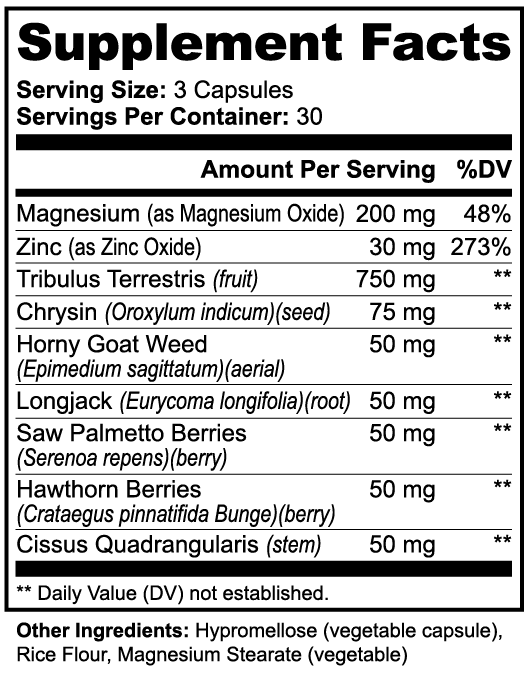 Alpha Energy – men health and well-being Supplement for Strength and Vitality