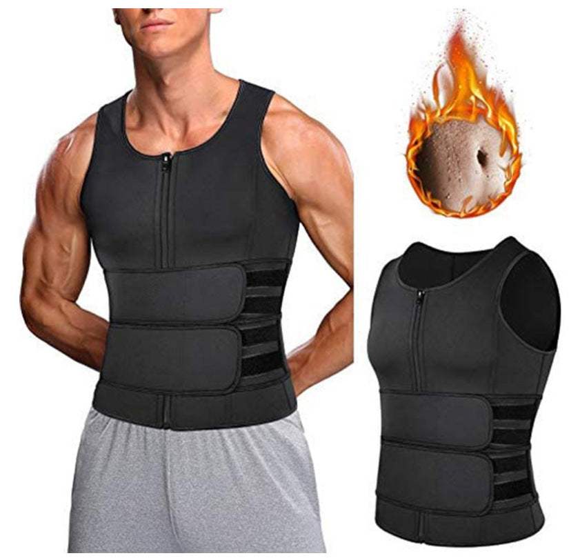 Men Shapewear Sauna Waist Trainer