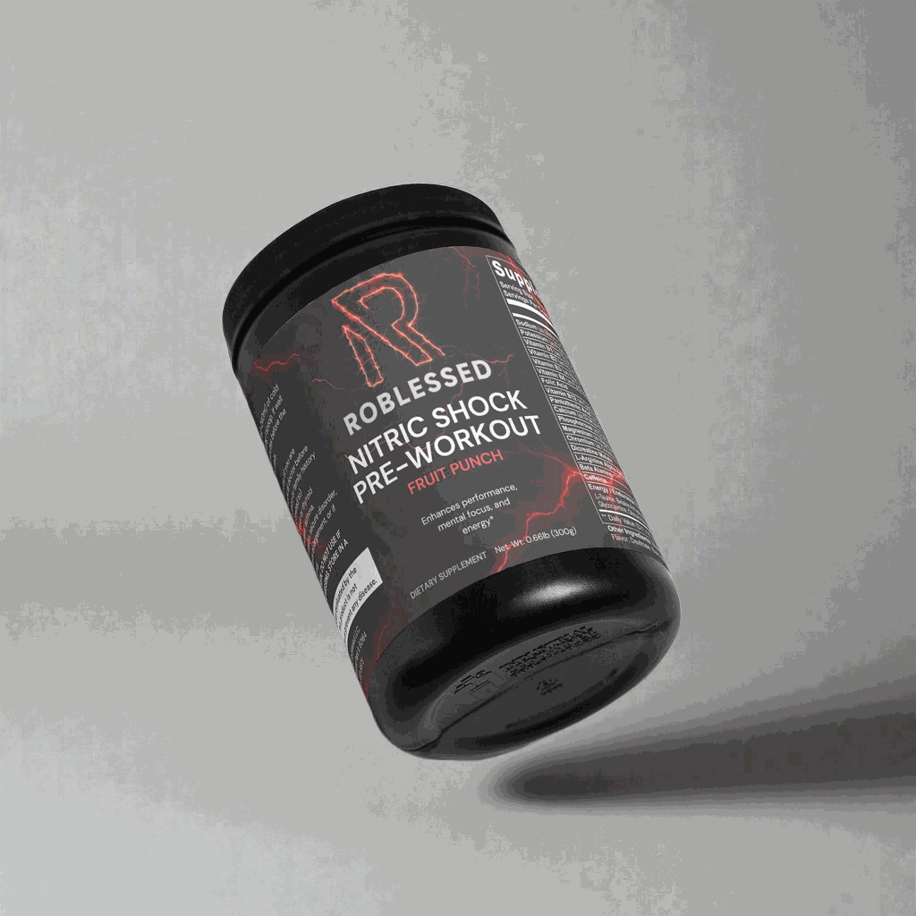 Nitric Shock Pre-Workout Powder (Fruit Punch)