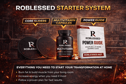 Roblessed Starter System
At-Home Transformation Kit for Busy People
